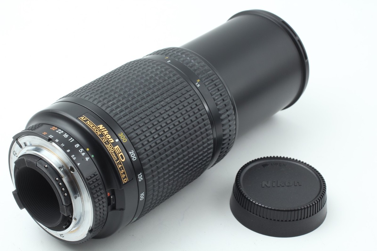 NEAR MINT】 NIKON AF Zoom NIKKOR ED 70-300mm f/4-5.6 D Lens from