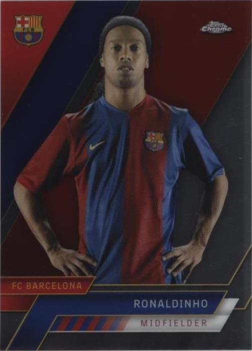 2022-23 Topps Chrome FC Barcelona Ronaldinho #44 for sale | eBay 2022-23 Topps Chrome FC Barcelona Ronaldinho #44 for sale | eBay