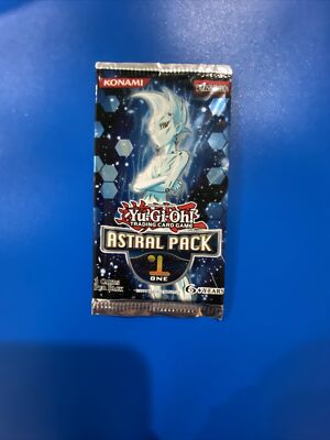 YuGiOh - Astral Pack 1 X1 Brand New Sealed UNWEIGHED GUARANTEE