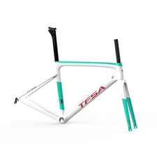 Telaio in carbonio freno arrampicata camaleonte LOGO telaio bicicletta posteriore galleggiante 5 gradi