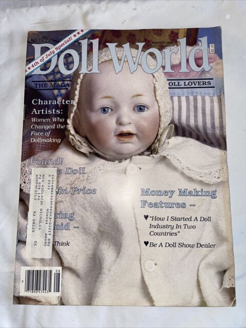 Doll World Magazine women who changed the face of dollmaking August 1988 special