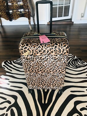 NEU JUICY COUTURE LEOPARD GEPARD TIERMOTIV GROSSER KOFFER UVP 320 $