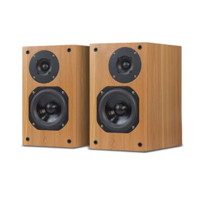 DOUK AUDIO HiFi 5,25" Passive Regallautsprecher 2-Wege-Lautsprecher für Heimkino 50W×2