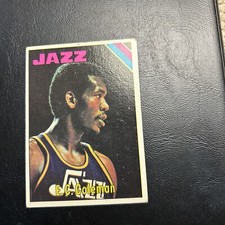 #￼163 E C Coleman New Orleans Jazz￼     1975 76 Topps￼ Cb33-3