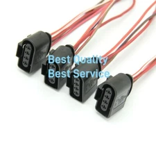 4Pin Ignition Coil Connector Harness Plug Wiring For Audi A4 S3 Q5 Q7 R8 3.0T