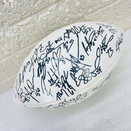 RARE‼ 2006 Baden New Orleans Saints Litho Signed Team Football Drew Brees - Picture 5 of 7