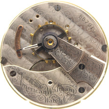 1898 WALTHAM POCKET WATCH MOVEMENT 8879194 GRADE 18 18s 7j OC3 
