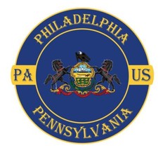 Philadelphia Pennsylvania Sticker Decal A618