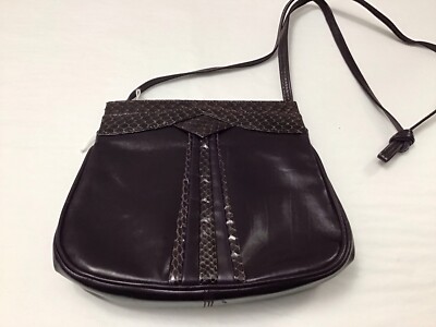 BARBARA BOLAN ITALY BROWN  CROSSBODY WOMEN CROSSBODY Bag Magnetic Close (P3)
