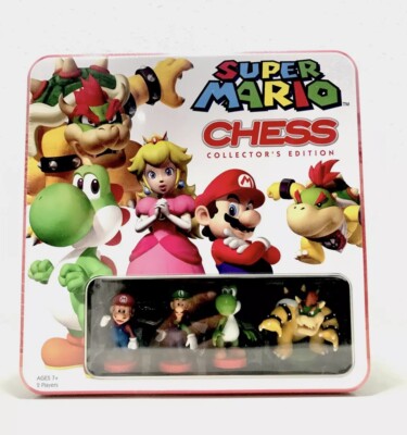 Super Mario Chess Collector's Edition Schach Nintendo Sammleredition Tin-Box Neu