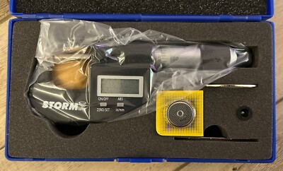 Central Tools 3M301 Storm Micrometer Electric Digital 0-1'' NEW / FREE SHIPPING