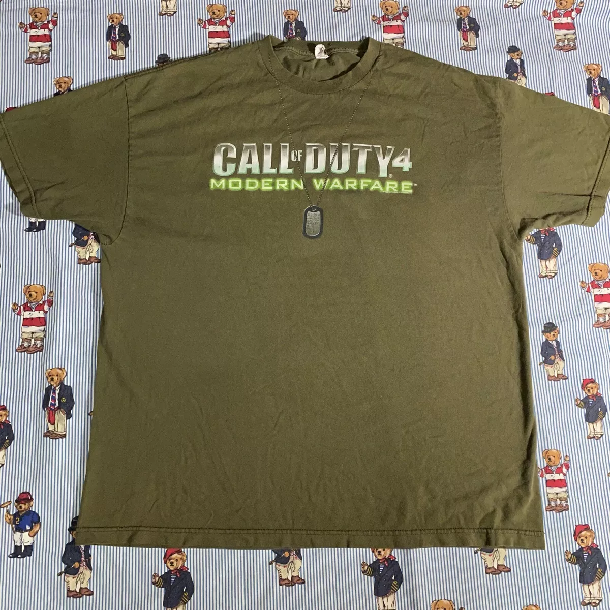 Call of Duty Modern Warfare 2 (2009) T-Shirt - S / Olive Green