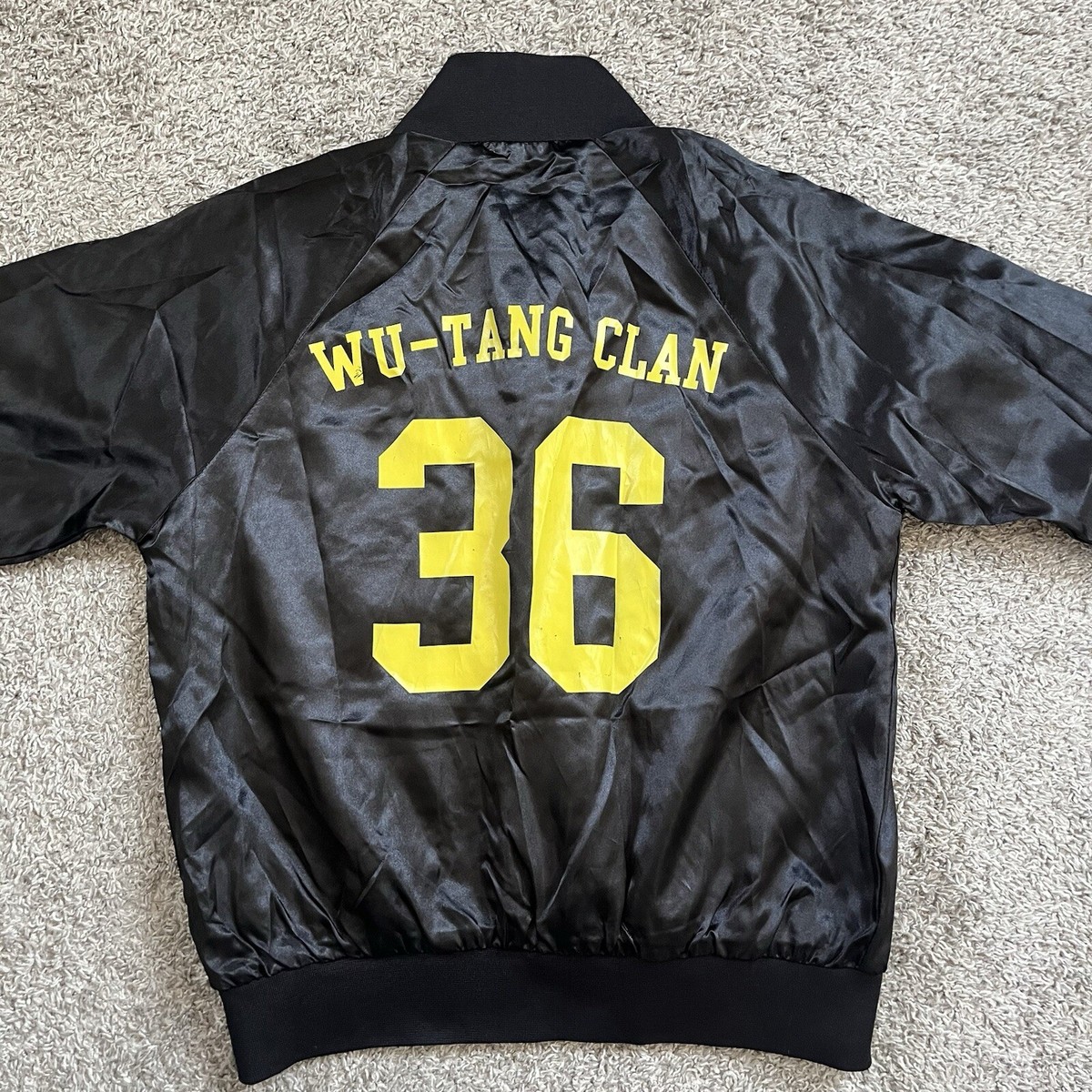 🔴Wu-Tang Jacket Size Medium 36 Windbreaker WuTang Gza Rza
