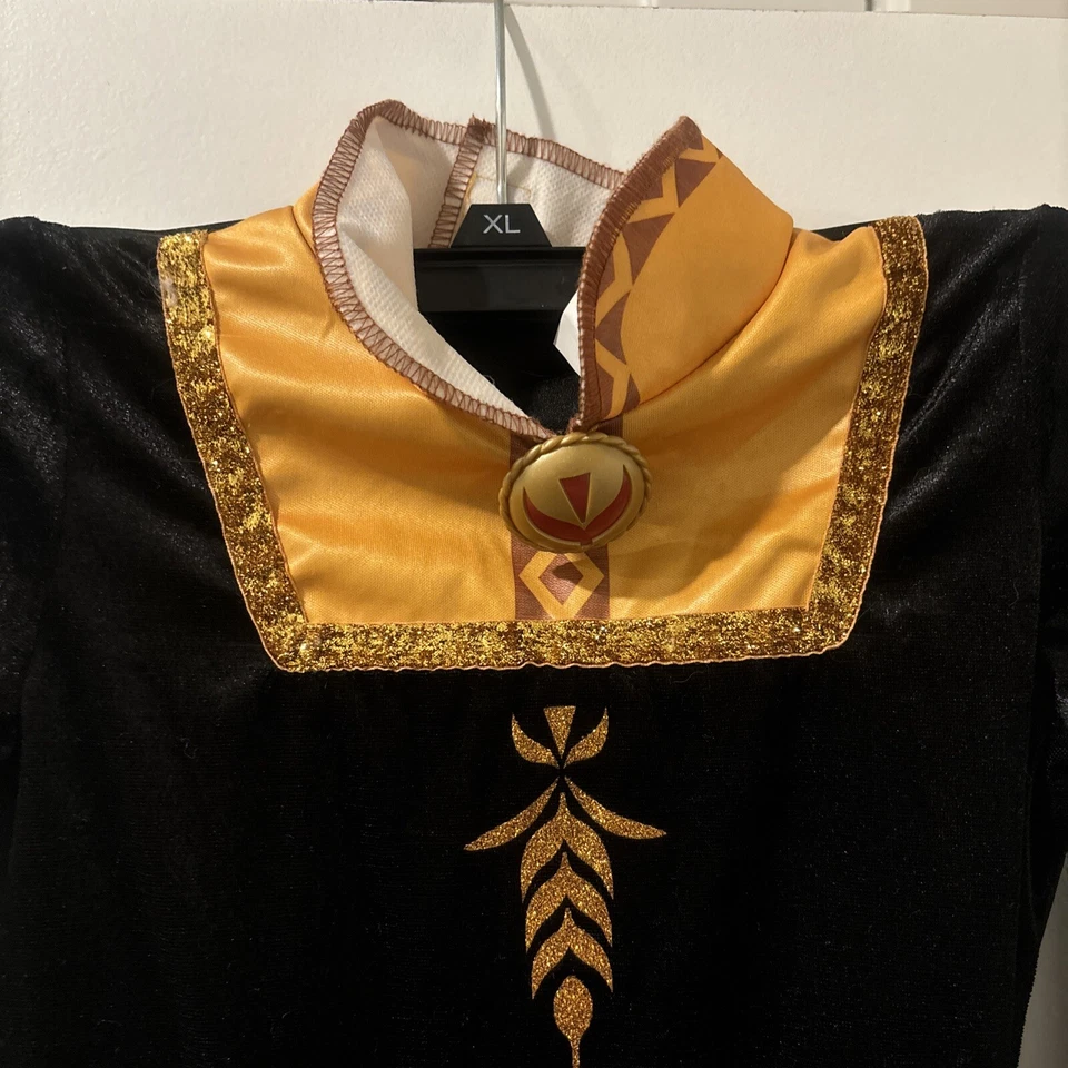 2 изделия Disney замороженный II 2 Анна ясельного возраста Deluxe косплей костюм 3T-4T - Изображение 2 из 4