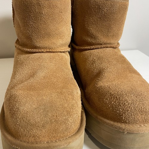 UGG Classic Mini Plateau Kastanienbraun Stiefel Damengröße 5 " - Bild 5 von 13