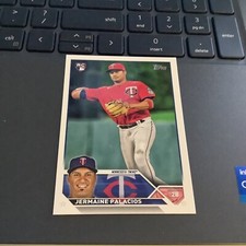 2023 Topps - #56 Jermaine Palacios Rookie - Minnesota Twins RC