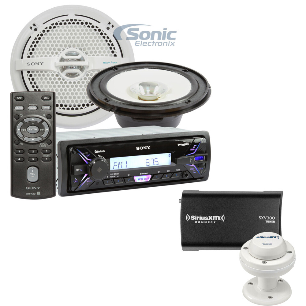 Sony DXS-M5511BT Морской ресивер с 65 динамиками SiriusXM SXV300M1 4169000₽