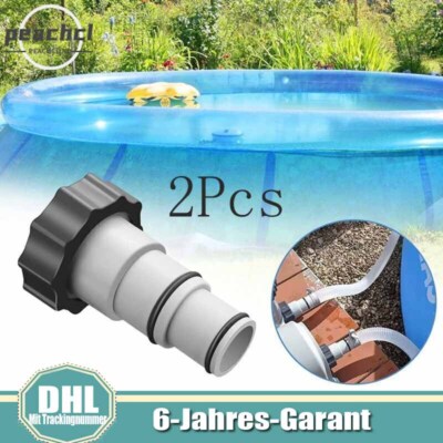 Für INTEX Swimming Pool Schwimmbecken Adapter A Pumpe Schlauch Spezialadapter DE