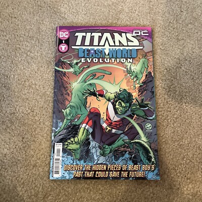 Titans Beast World Evolution #1 DC Comics First Printing