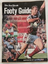 Sun-Herald Footy Guide 2009 Rugby League , Union & AFL 84 Pages