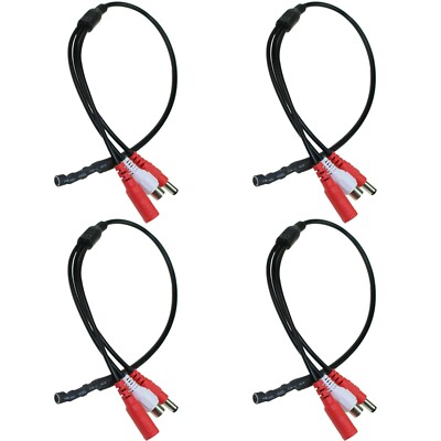 4 Pcs. High Sensitive CCTV Security Surveillance Microphone Audio Pick up Device