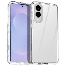 For Samsung Galaxy s25 Edge Clear Case Heavy Duty Shockproof 3-Layer Phone Cover