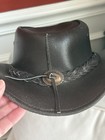 Bullhide Leather Cowboy/western hat 54cm Kid’s Size — photo 3