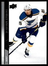 2020-21 UPPER DECK HOCKEY CARD JORDAN KYROU #622 ST. LOUIS BLUES 6318