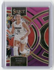 2024 Panini Select WNBA #165 Haley Jones Prizms Pink and Purple #/99