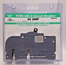 NOS Connecticut Electric Zinsco 1-Pole 30AMP UBIZ-30 Circuit Breaker 120/240 NEW