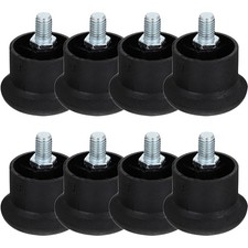  8 Pcs Piedini Sedia Ruote Ricambio Ufficio Mobili Poggiapiedi Della