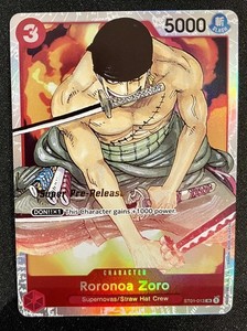 Zoro Pre Release Winner | eBay
