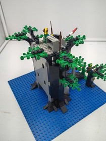 Vintage1989 LEGO Castle 6077 Forestmen&rsquo;s River Fortress Complete Box Parts Read