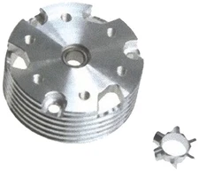 Eagle Model GTB Cooling System/F End Bell & Rotor Fan: For Normal Sinted Rotor 2