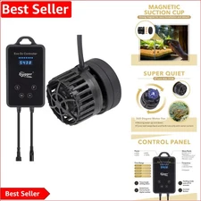 Whisper-Quiet 1600 GPH Mini Wave Maker for Aquariums with Smart LED Controller