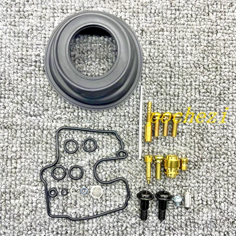 2x Carburetor Gaskets Jets Rebuild Repair Kit For SUZUKI SV650 SV650S SV 99-02 - Image 3 of 3