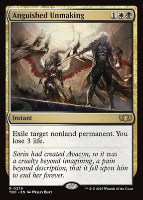 Anguished Unmaking 279 R Normal TDC MTG NM