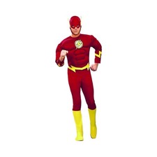 Deluxe Muscle Chest Adult Flash Costume Size XLarge