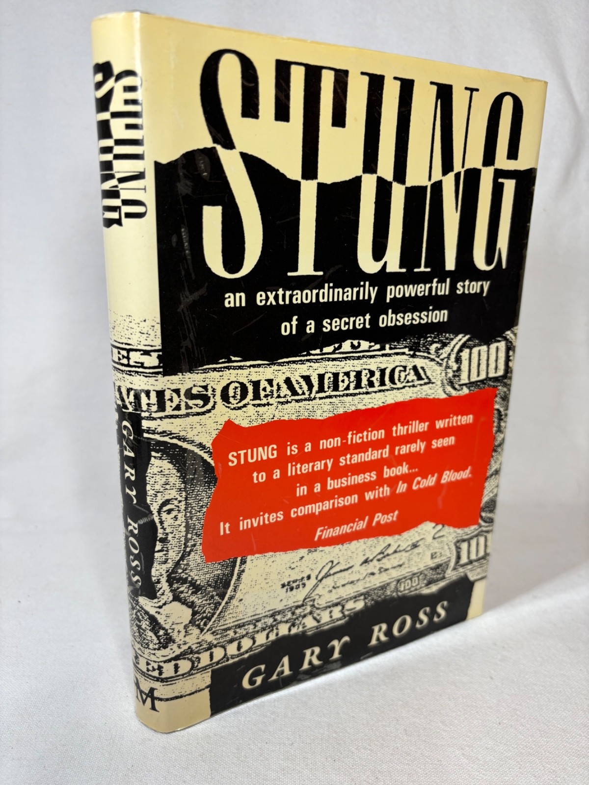 Stung: The Incredible Obsession of Brian Molony by Gary Ross (Hardcover, 1989)