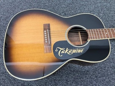 Takamine アコースティックギター サンバースト Acoustic Guitar Takamine SAN08 2004 Parlor TBS Tobacco Brown
