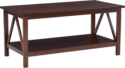 Home Dcor Home Decor Titian Coffee Table 44.02''w x 21.97''d x 20''h Antique