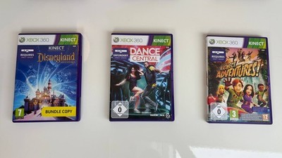 Xbox 360 Kinect Spiele 6er Set Adventures Sports Dance Central Kinectimals