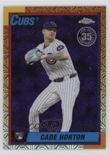 2025 Topps Update Purple Refractor 64/75 Cade Horton #U90C-72 0u38
