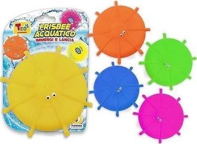 Gadget - Teorema: Teo's - Frisbee Immergi E Lancia 5 Col Ass Diam 17 - Blister -