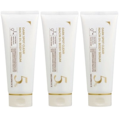 Deoproce Dark Spot Clear Niacin 5% Body Serum 200ml*3Pcs / FREE SHIPPING