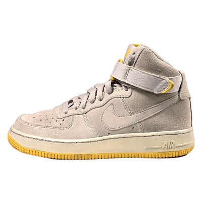 Nike Air Force 1 Suede High Desert Sand Varsity Maize 5.5Y (GS) 653998-011