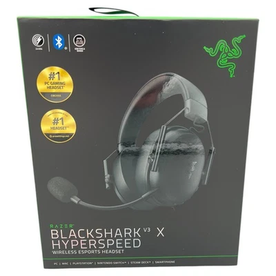 Razer BlackShark V3 X HyperSpeed, Kabelloses E-Sport-Headset Bluetooth | PC/Mac