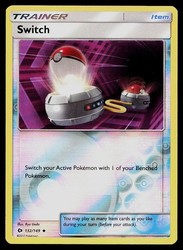 Switch 132/149 Reverse Holo Sun & Moon Base Set