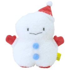 Muñeco de Nieve Esponjoso Sunlemon RD 15 x 6 x 17,5 cm Juguete de Peluche Rojo Lindo Invierno Navidad