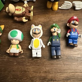 K'NEX Nintendo Figures Mario Kart Bowser Yoshi DK Toad KNEX Bundle - Authentic